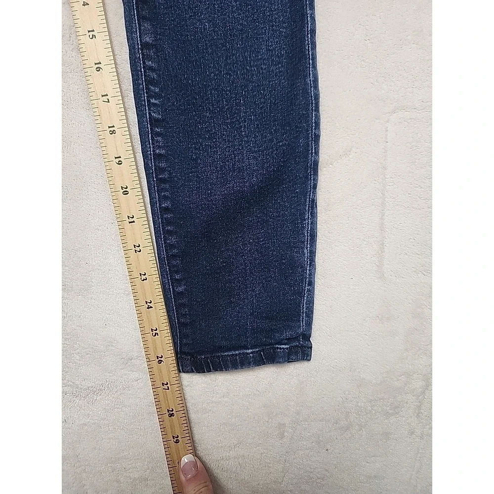 Ann Taylor The Skinny Ankle Curvy‎ Fit Jeans Women's Size 6 Dark Wash Blue